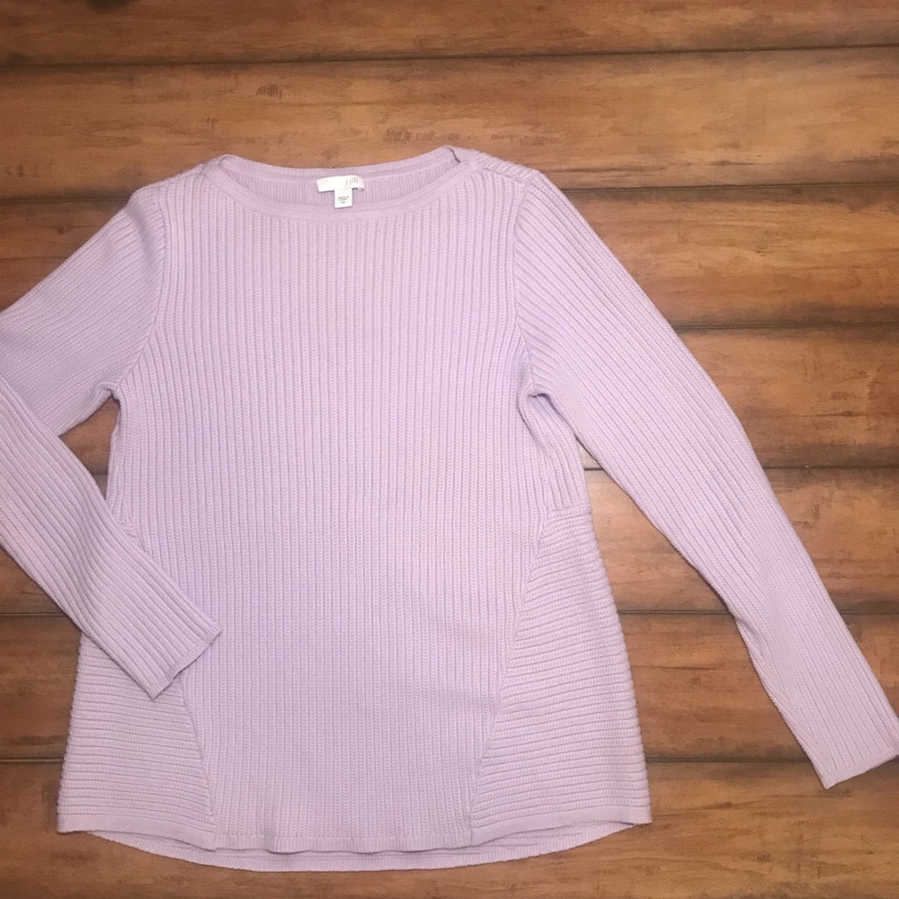 J. Jill Lilac Sweater